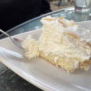 The coconut cream pie is shockingly good
