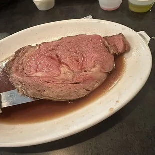 Senior cut 6 oz prime rib