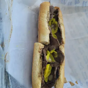 Good American Cheesesteak, Wit and Hot Peppers August 2022