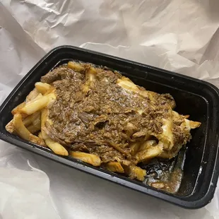 Roast Beef Cheese Fries with Gravy