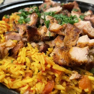 Chicken Rice Bowl w/ Chicken Skewer