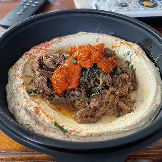 Hummus Braised Lamb