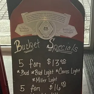 Beer specials