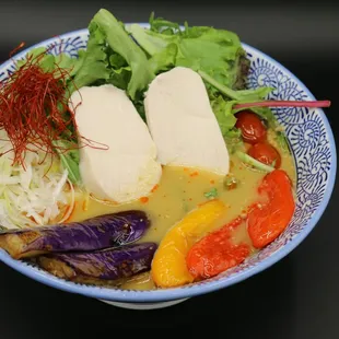 Curry Ramen with Chicken