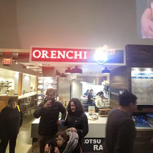 12-12-24. Line for Orenchi Ramen