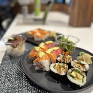 sashimi, food, sushi, sushi and sashimi