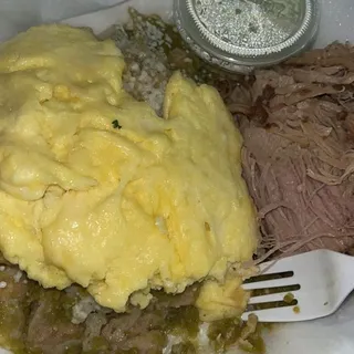 Chilaquiles con Carne