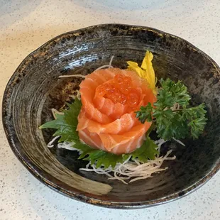 Salmon flower