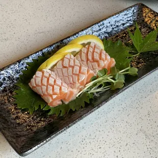 Salmon belly