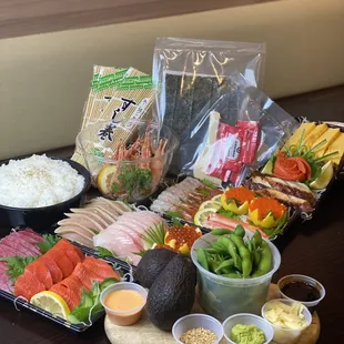 Make at home sushi complete set