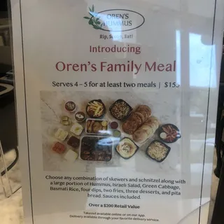 Orens Family Meal