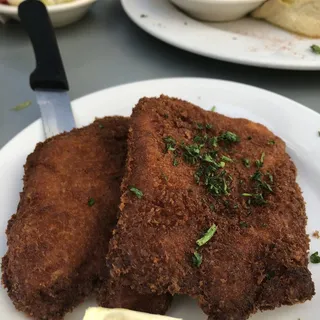 Chicken Schnitzel a la carte