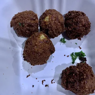 Yellow Garlic Falafel
