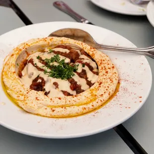 hummus with eggplant
