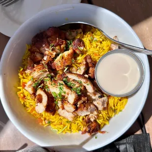 Rice Bowl w/ Chicken Skewer