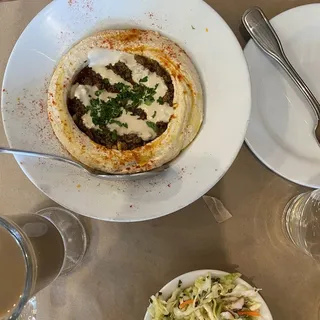 Hummus Moroccan Beef