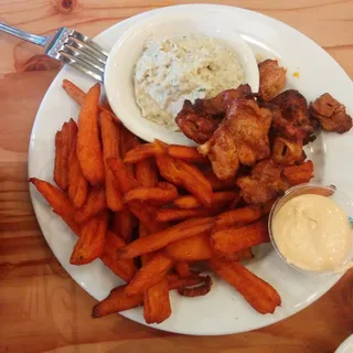 Sweet Potato Fries with Red Pepper Mayo