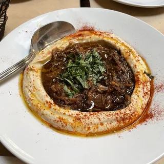 Hummus Braised Lamb