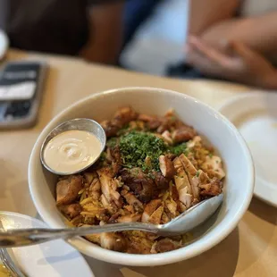 Rice Bowl w/ Chicken Skewer