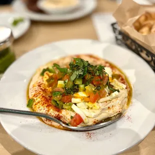 Hummus Sabich