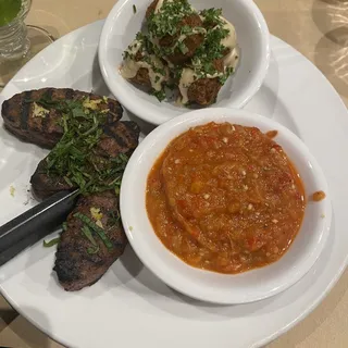Plant-Based Lamb Skewer