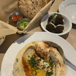 Yellow Garlic Falafel