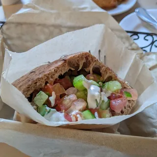 Half Pita Sandwich