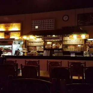 Ordering area and bar