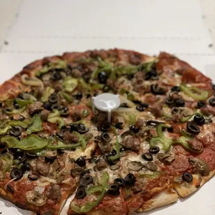 Deluxe pizza
