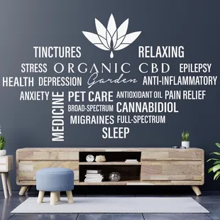 Organic CBD Garden... your health journey begins here!!!