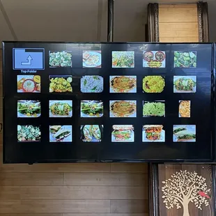 Picture menu