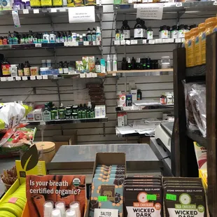 a variety of products
