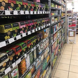 So many teas...