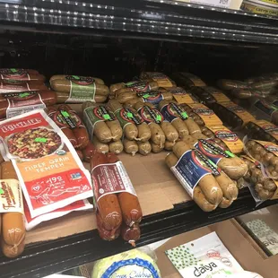 All the good veggie meats!