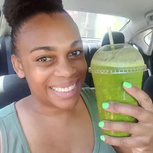 Feeling green today with the Dr Green  Snoothie :)