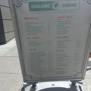 menu, chicken wings and fried chicken