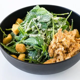 Baby Kale Chicken Caesar Salad