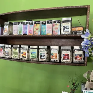 Tea wall