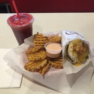 Gyro Waffle Fries