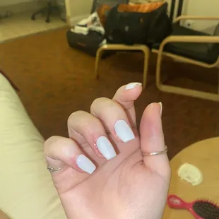 Antibacterial medication on the two cuts in my side cuticle area. Skin was very red Thursday night and I was worried it they were infected.
