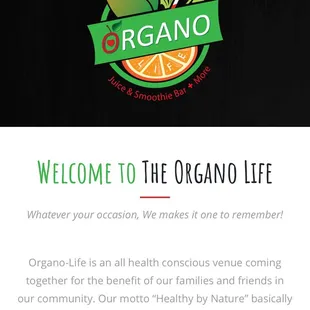 the organo life website