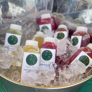 Cold pressed juices