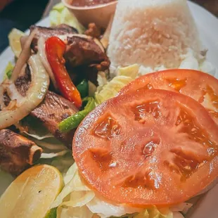 Costilla de cerdo fritas