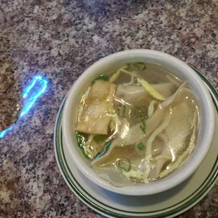 Wonton soup