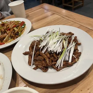 京酱肉丝