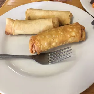 Spring Rolls and Eggroll