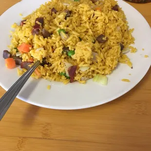 Pork fried rice