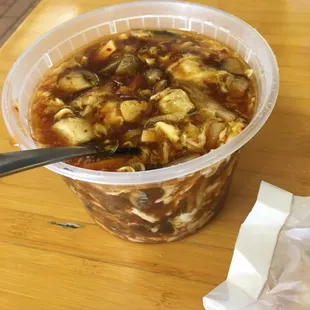 Hot and sour soup