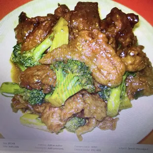 Beef broccoli