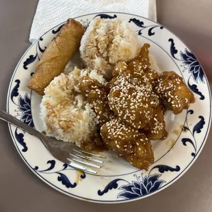 Sesame Chicken!  Also extremely delish!